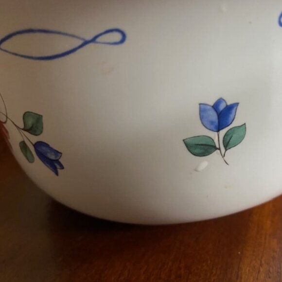 Vintage PFALTZGRAFF * BONNIE BRAE Small BOWL * Cache Pot * Butter Keeper * NWT - Picture 4 of 7
